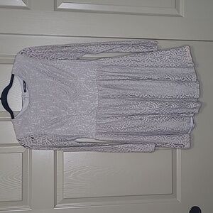Doe & Rae Lace long sleeve prairie style boho dress size large
